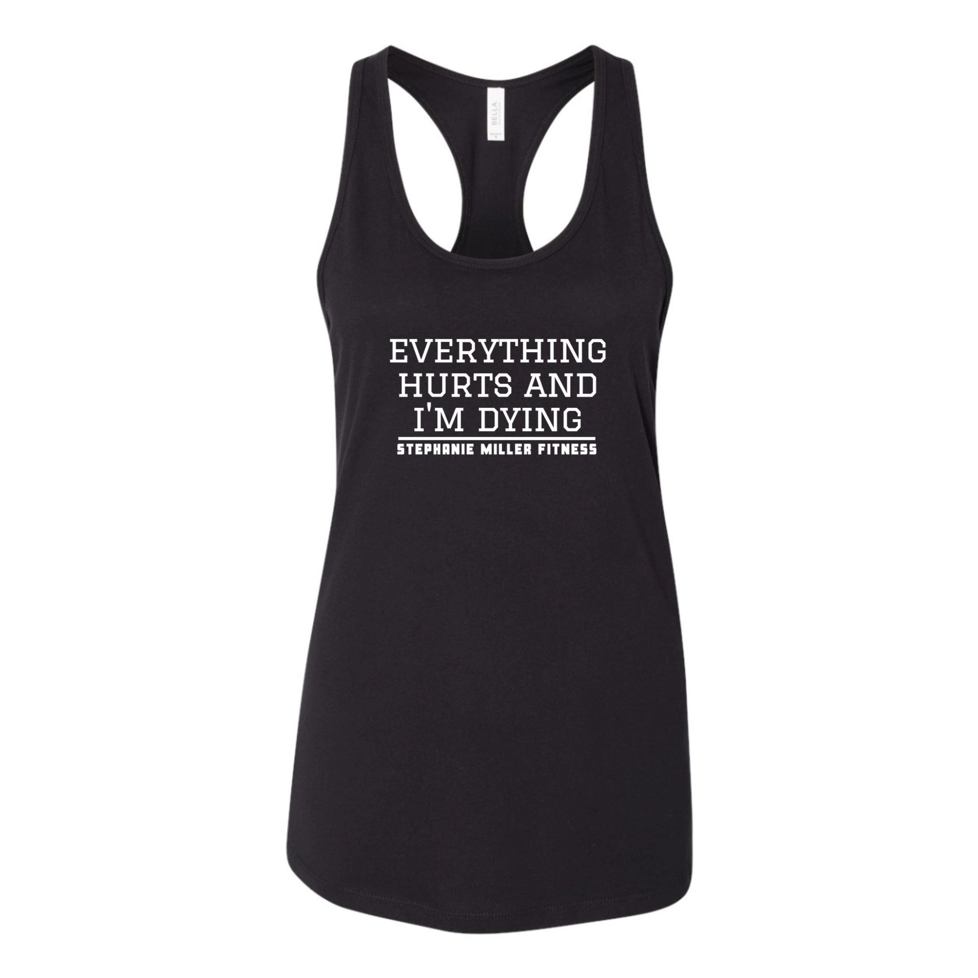 SMF I'm Dying Bella + Canvas Jersey Racerback Tank