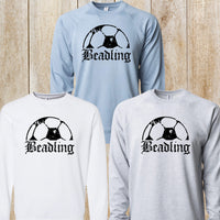 Beadling lightweight loopback Terry crewneck sweatshirt