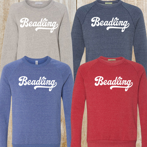 Beadling Unisex Alternative Champ Eco-Fleece crewneck