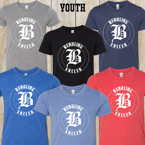 Beadling Youth tri-blend tee