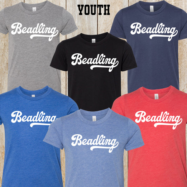 Beadling Youth tri-blend tee