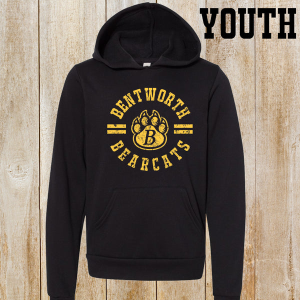 Bentworth youth Bella + Canvas fleece hoodie