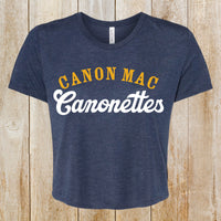 CM Band Canonettes flowy crop tee