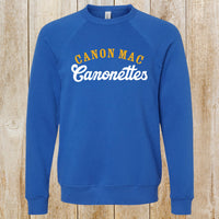CM Band Canonettes fleece crewneck sweatshirt