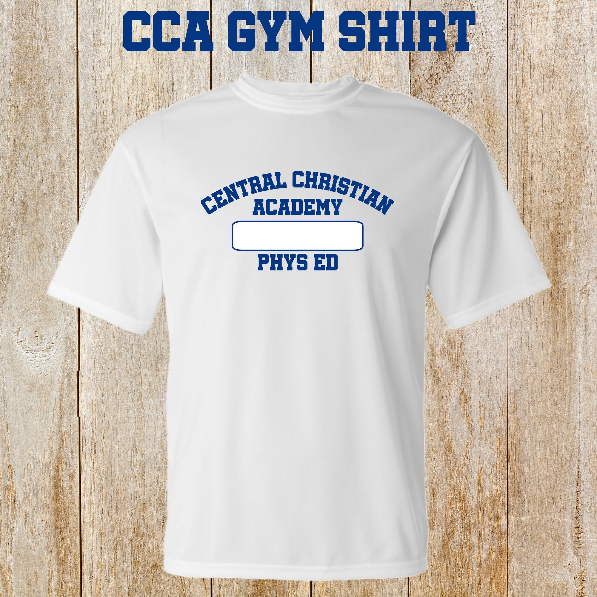 CCA gym shirt