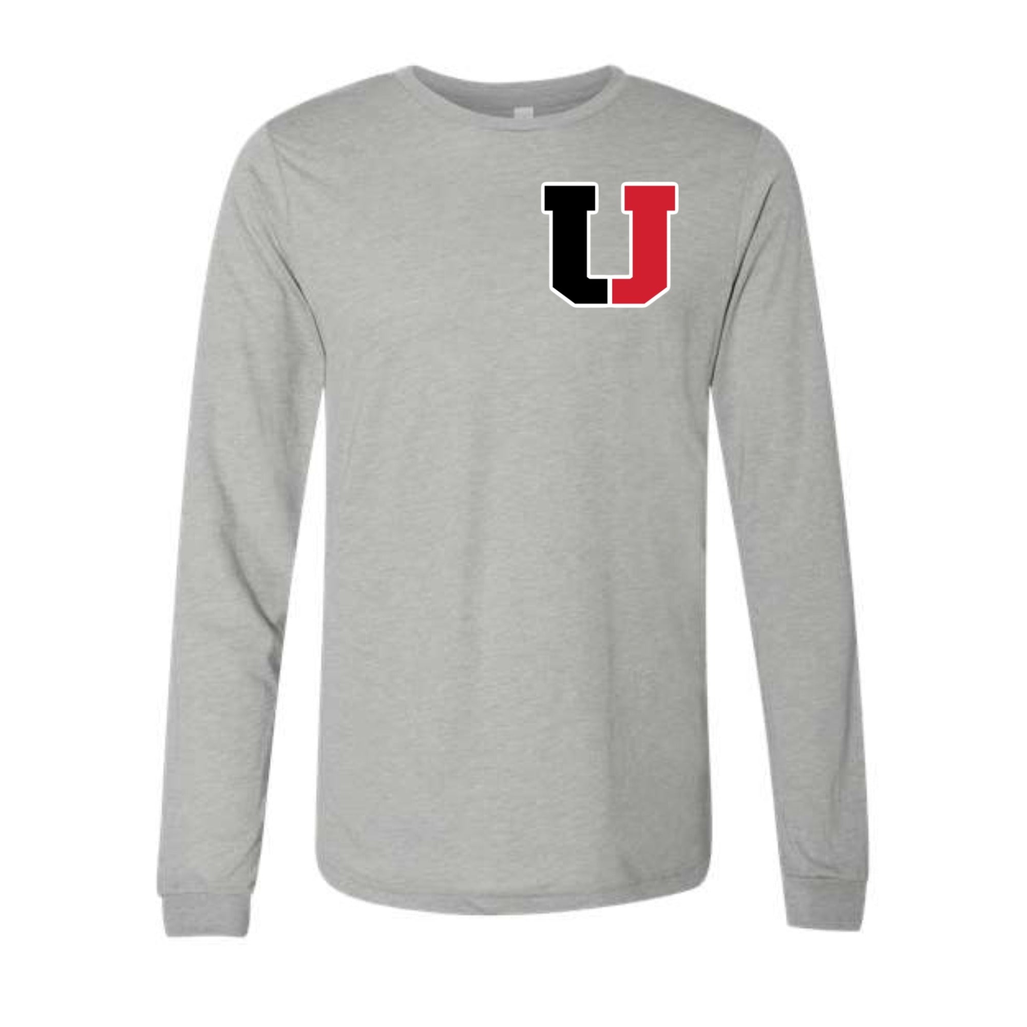USC U Long Sleeved Tri-blend Unisex Tee Pocket Size