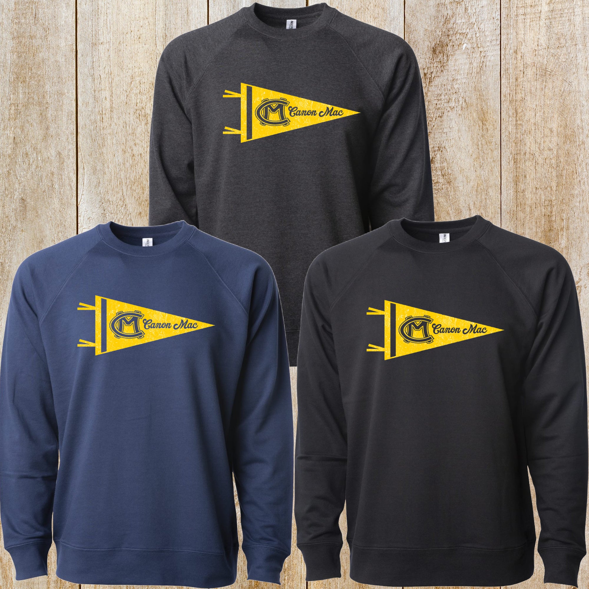 Borland Manor lightweight loopback Terry crewneck sweatshirt