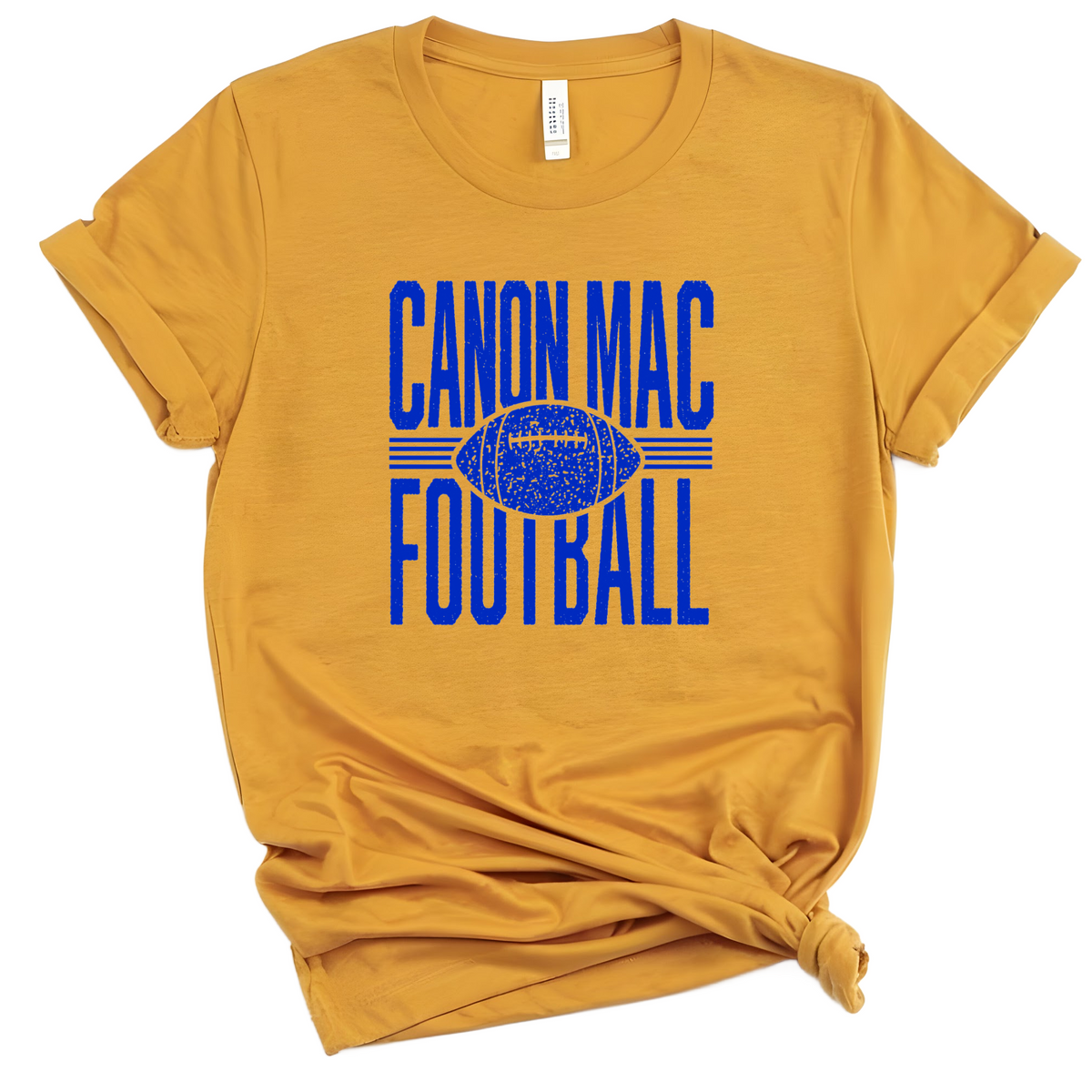 Canon Mac Football Distress Block