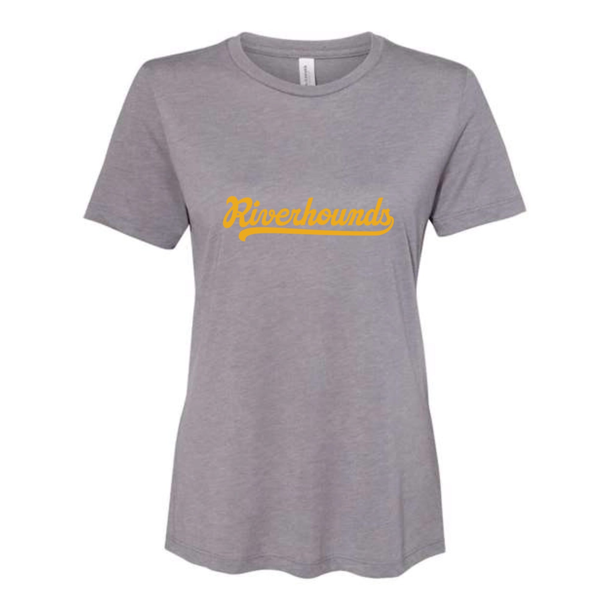 Riverhounds Script Women's Tri-blend Relaxed Fit Tee