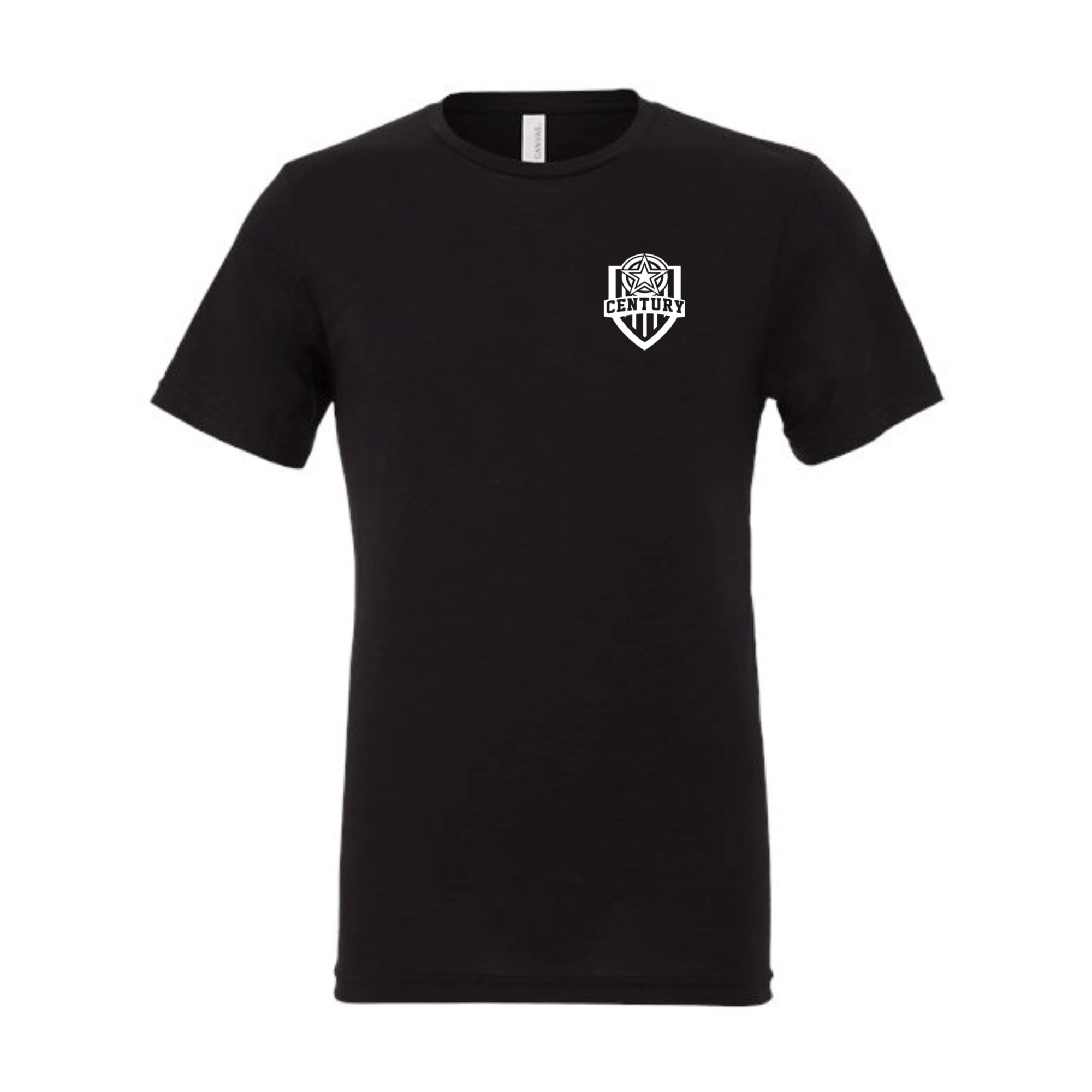 Century Soccer Logo Tri-blend Unisex Tee Pocket Size