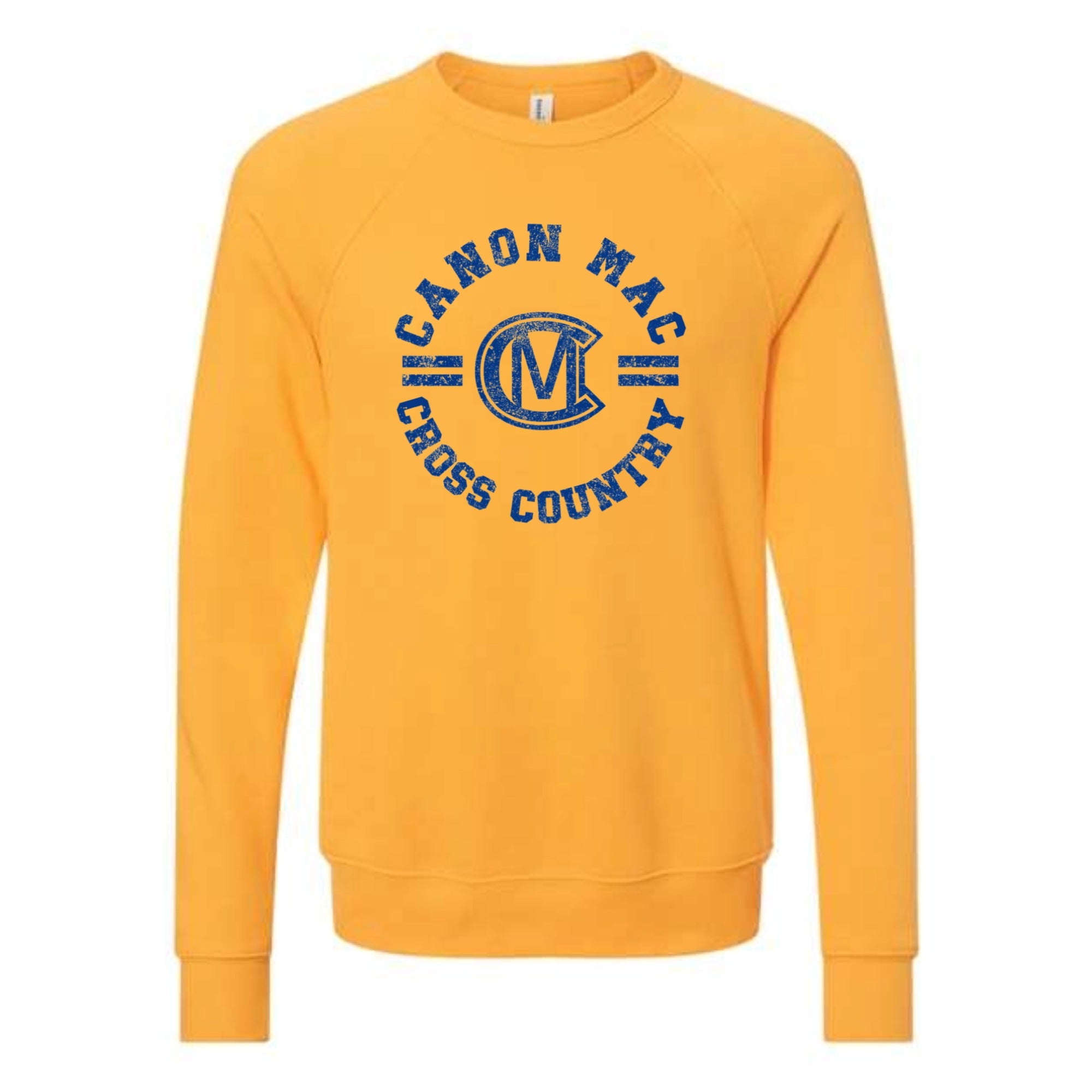 Canon Mac Cross Country Circle Unisex Fleece Crewneck Sweatshirt