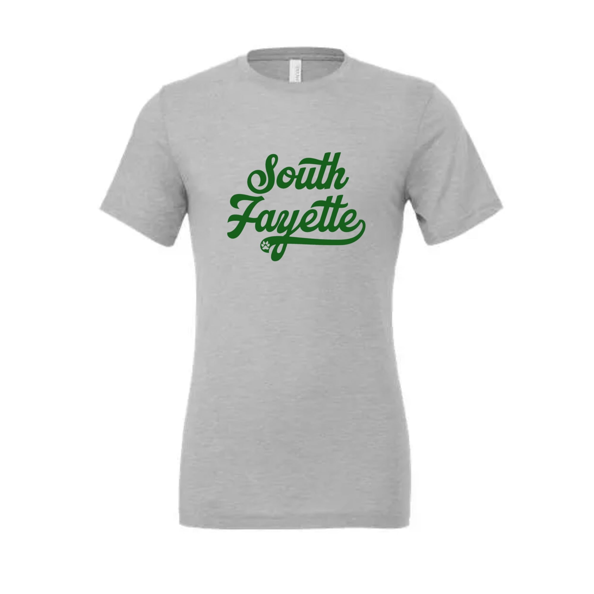 South Fayette Cursive Tri-blend Unisex Tee