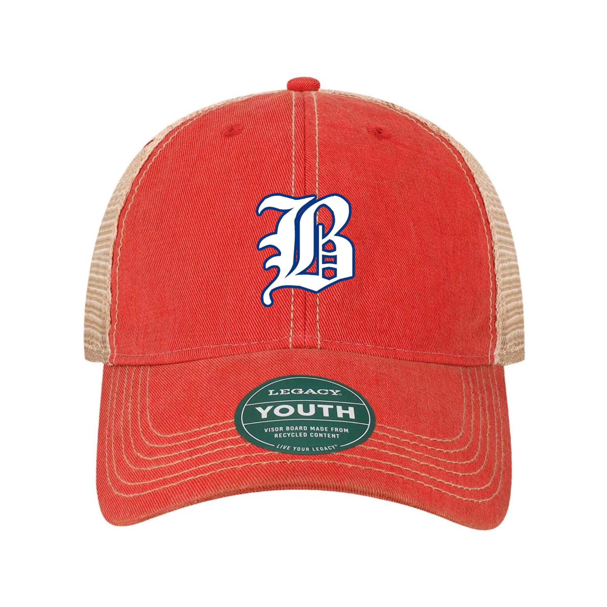 Beadling B Blue Youth Old Favorite Trucker Hat