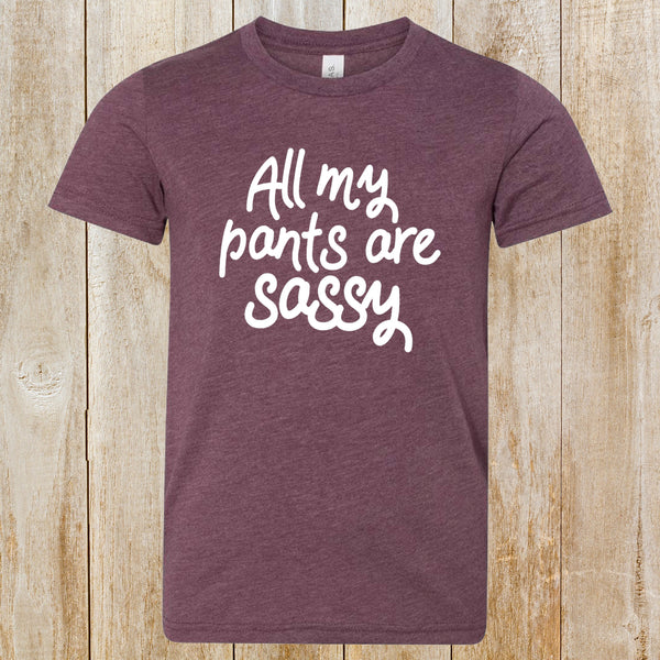 Sassy Pants youth tee