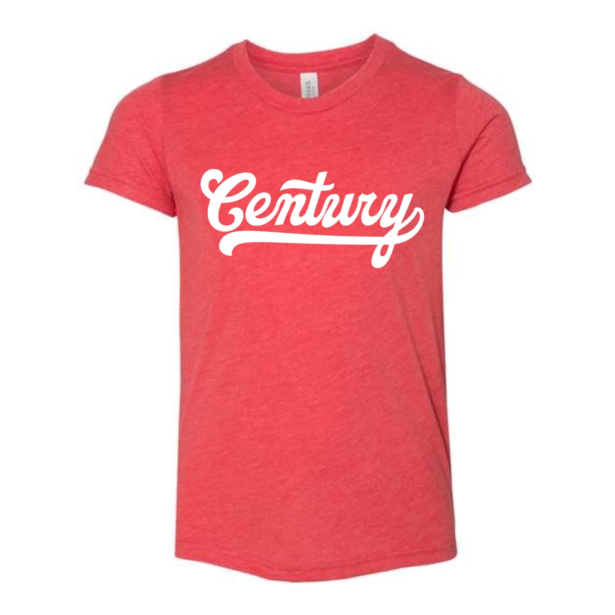 Century Soccer Script Youth Tri-blend Tee