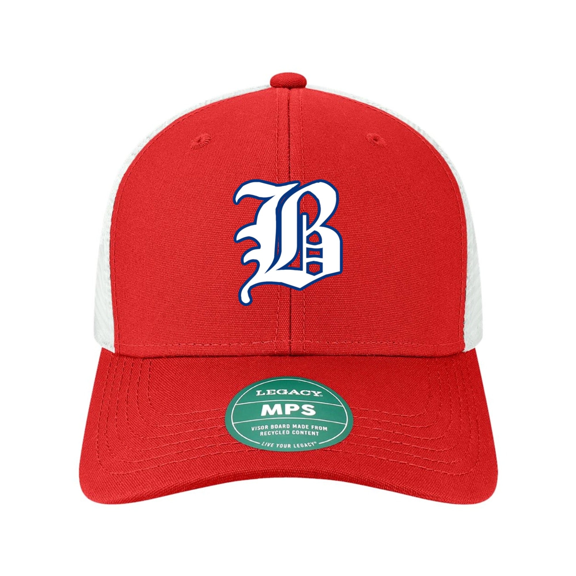 Beadling B Blue  Mid-Pro Hat