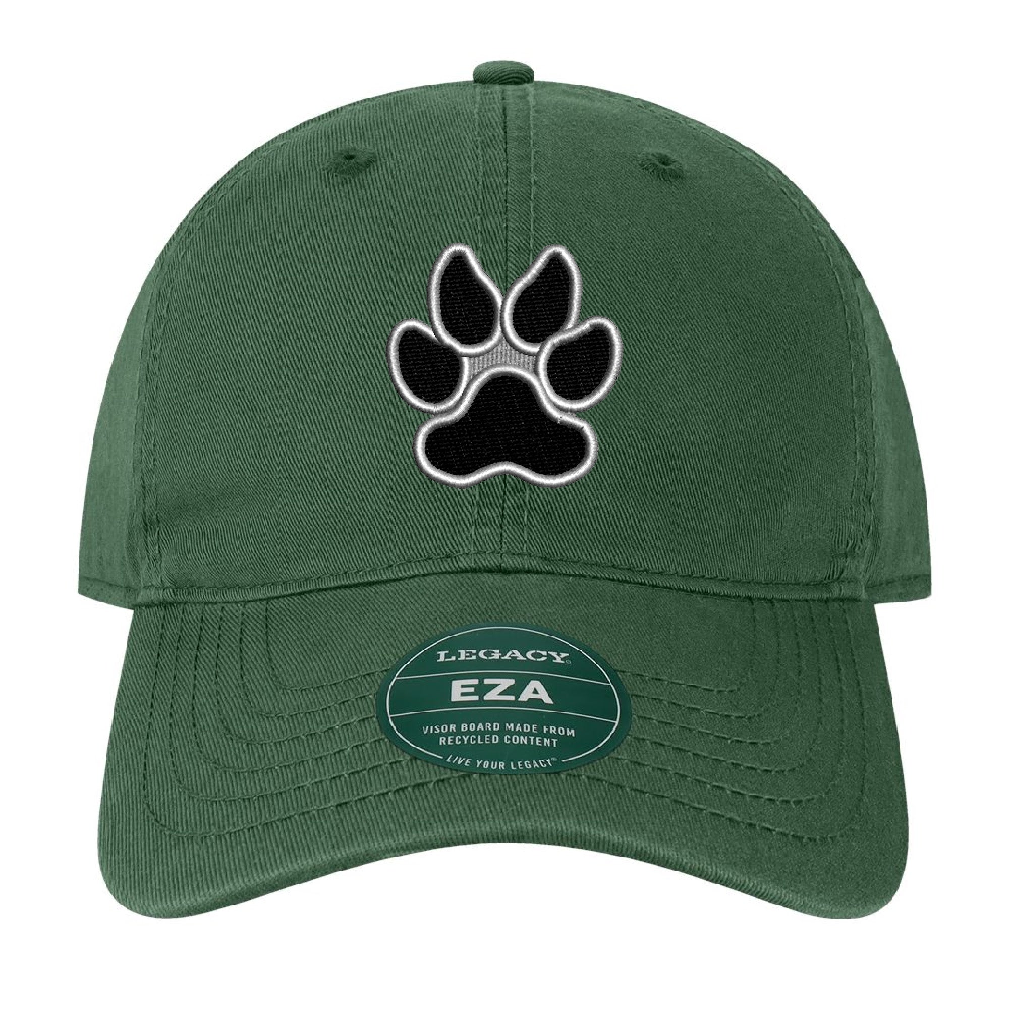 SF PTA Paw embroidered hat (white/black)