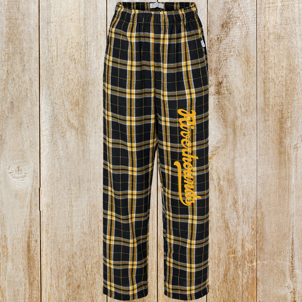 Riverhounds Flannel PJ Pants - youth and adult