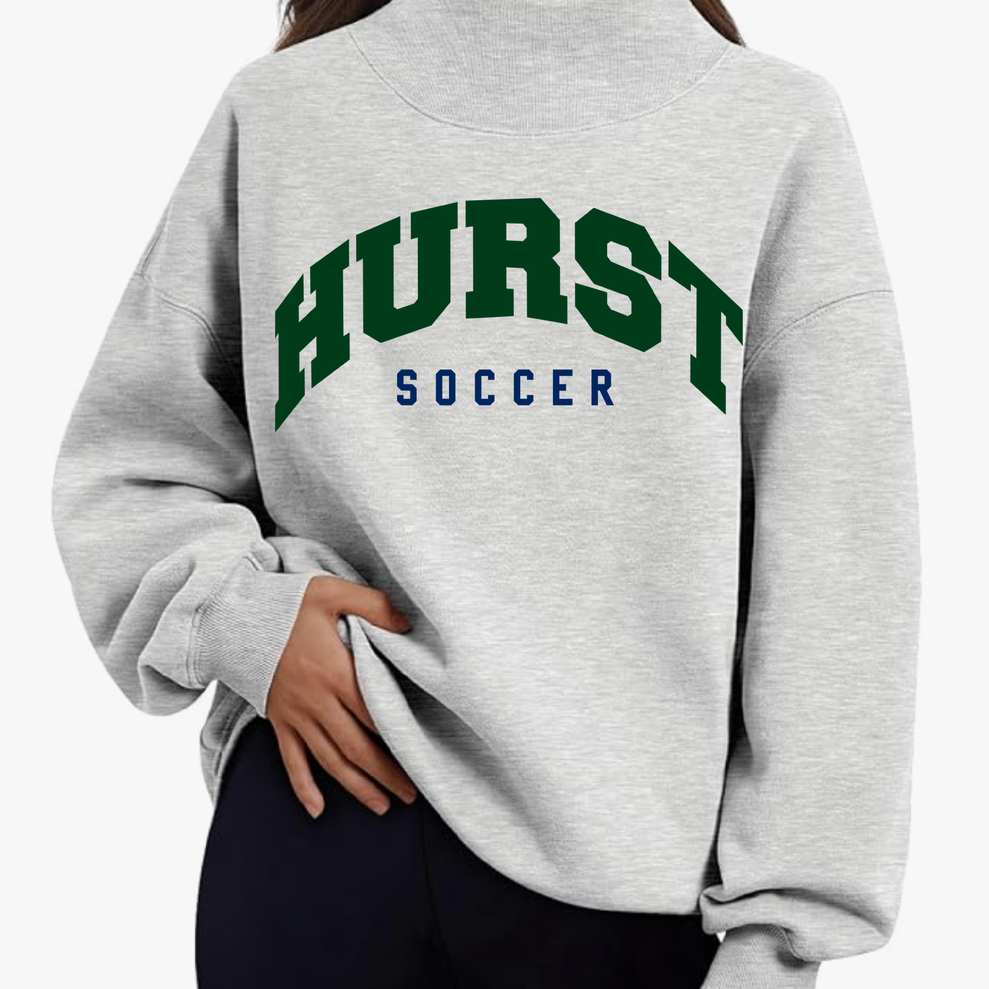 Hurst Soccer Mockneck sweatshirt