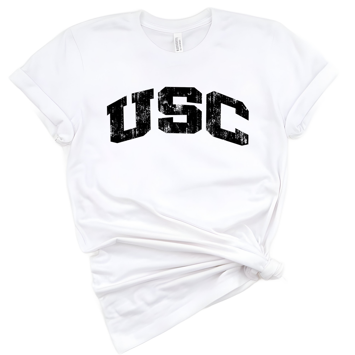USC Varsity Distressed Block