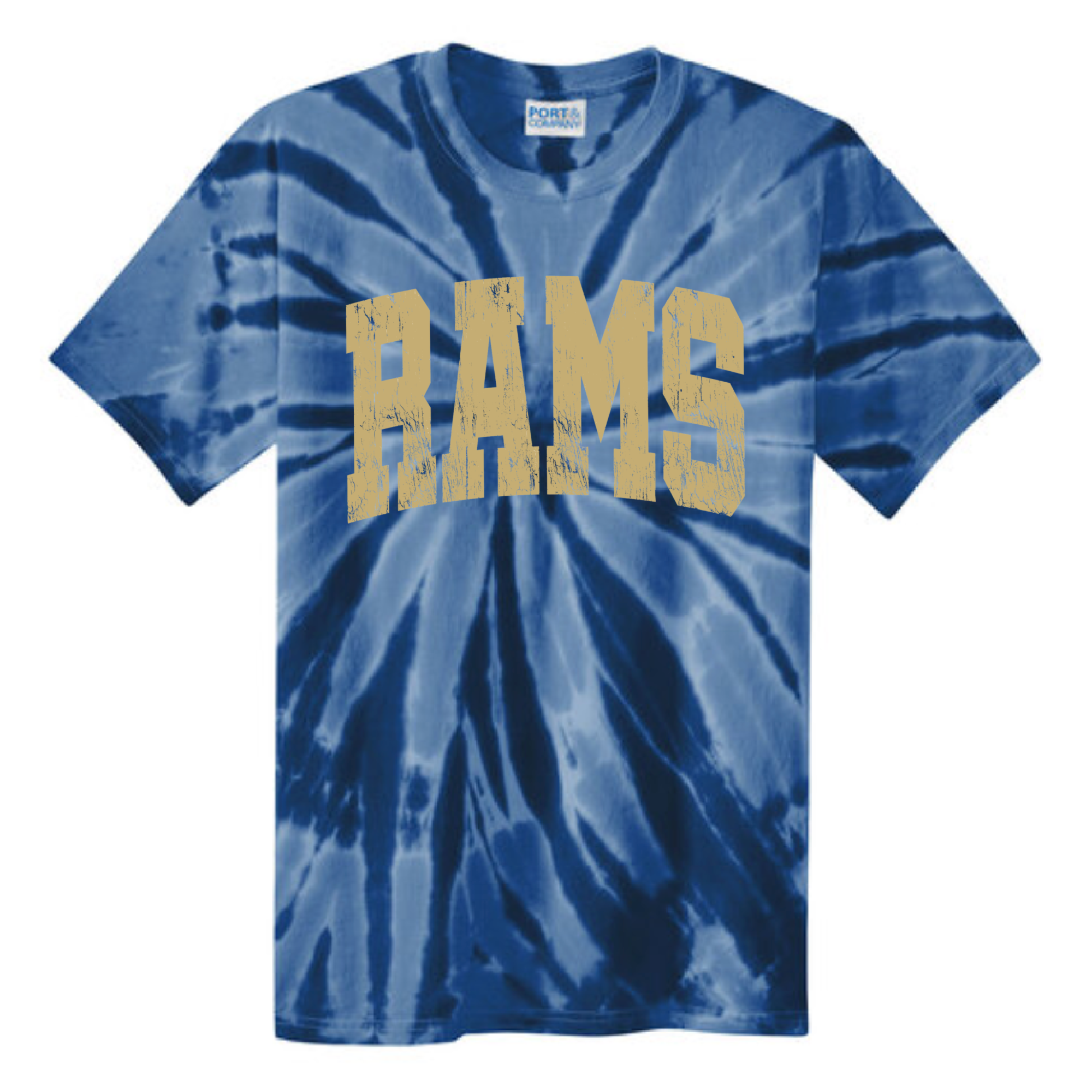 RESN Tie Dyed Distressed