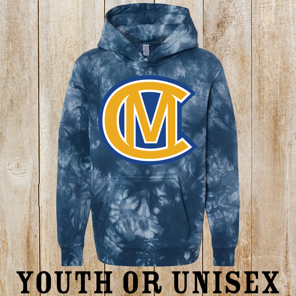 Canon Mac Logo tie-dyed hoodie (unisex and youth)