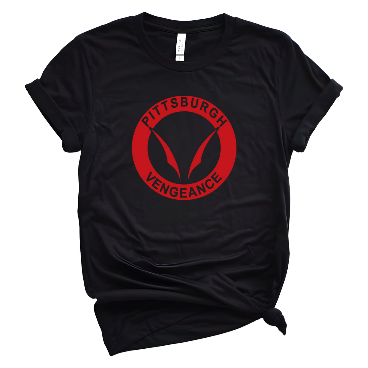 Pittsburgh Vengeance Logo (Red)