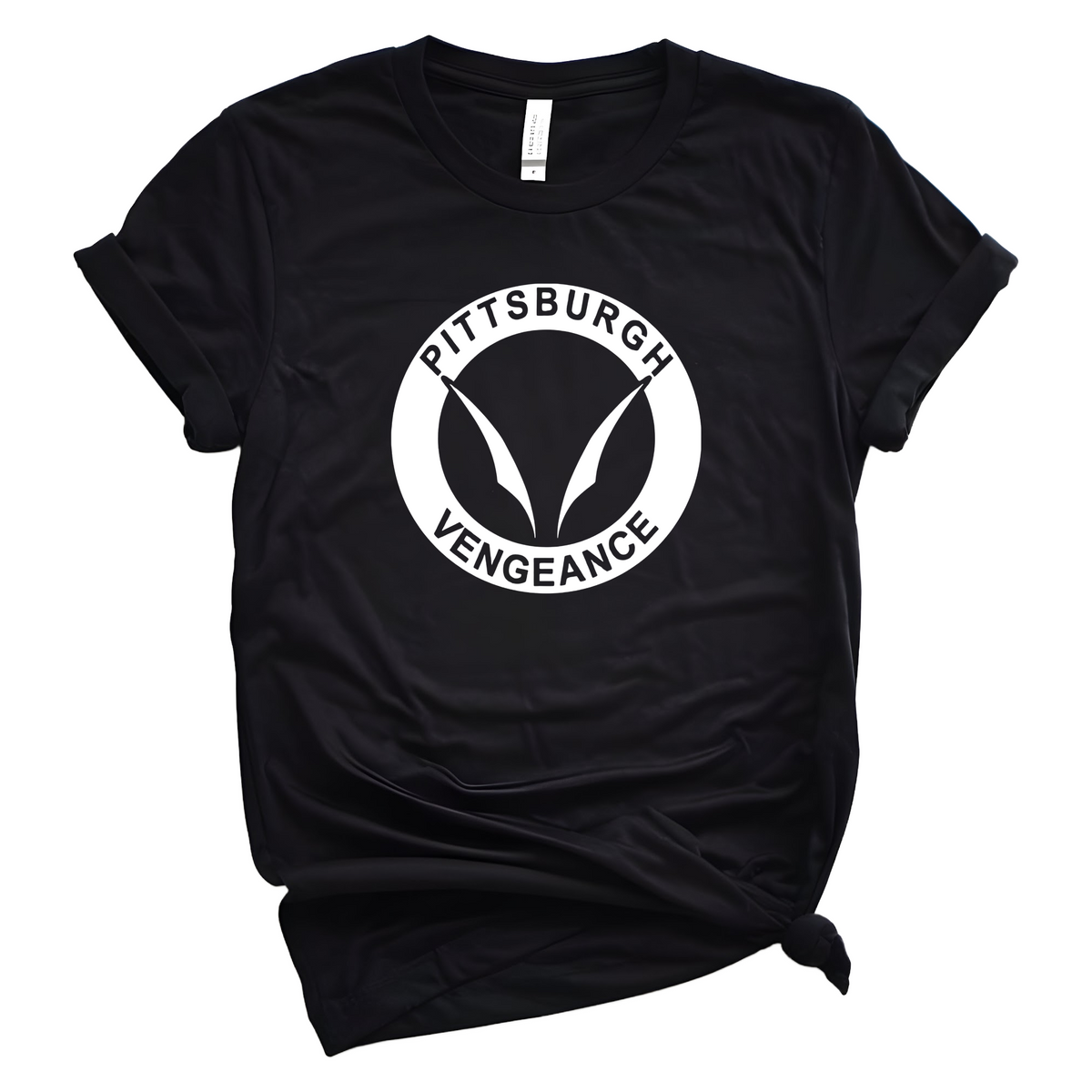 Pittsburgh Vengeance Logo (White)