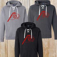 Rebellion Lace up Hoodie