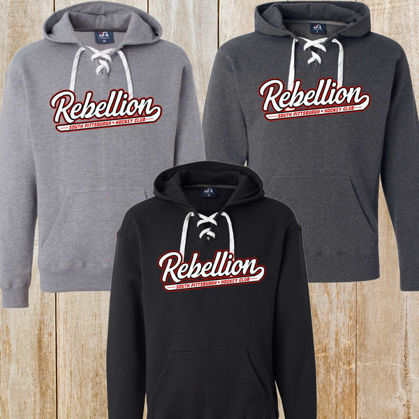 Rebellion Lace up Hoodie