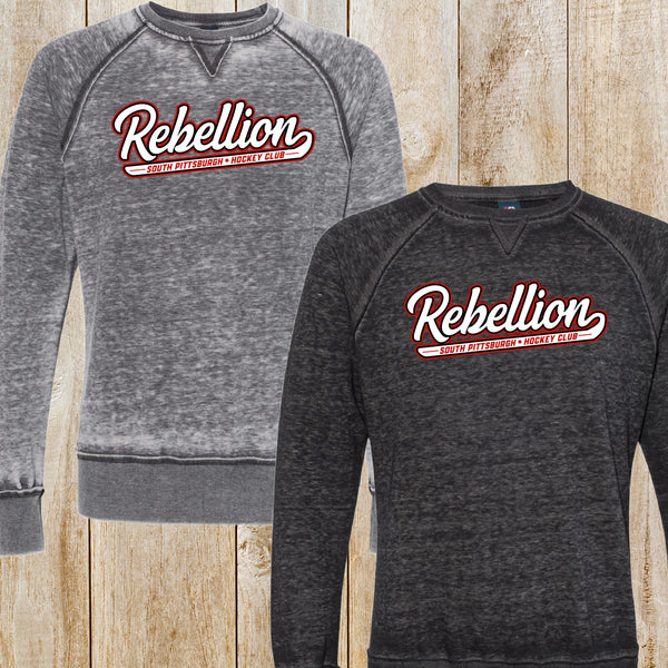 Rebellion Vintage crew neck sweatshirt