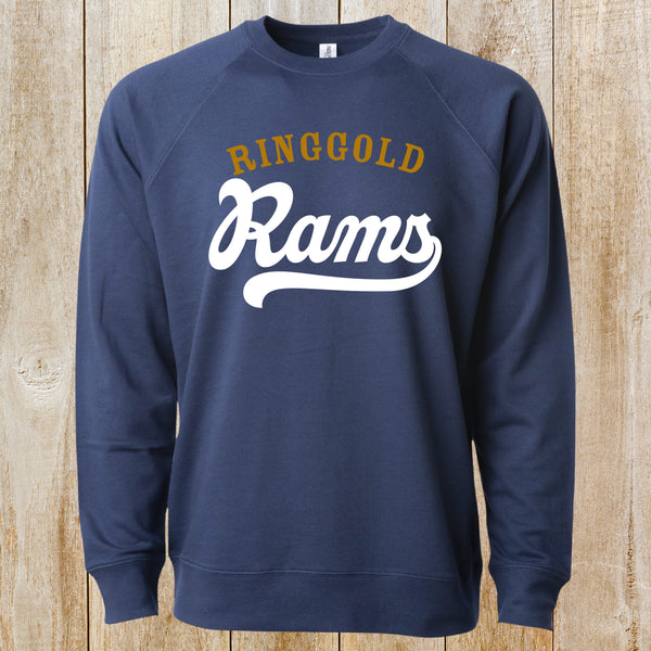 Ringgold Rams design crewneck sweatshirt