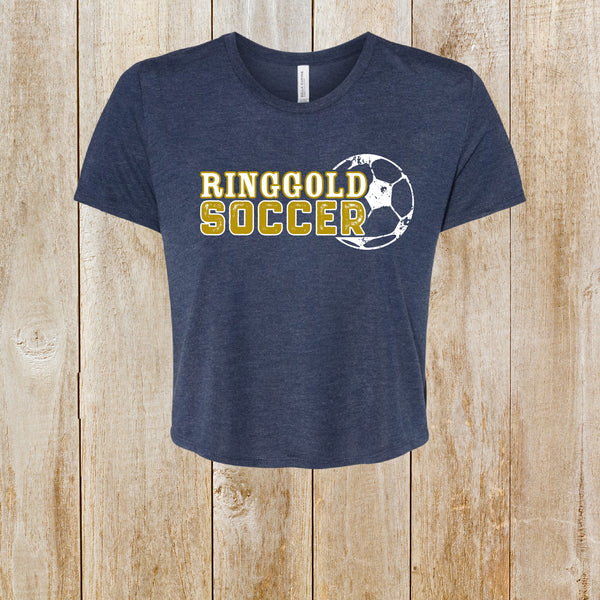 Ringgold Soccer women's crop tee