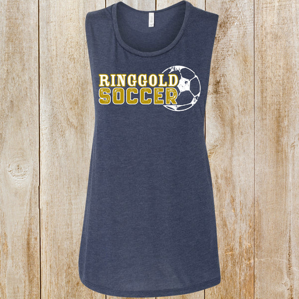 Ringgold soccer Womens Muscle Tank