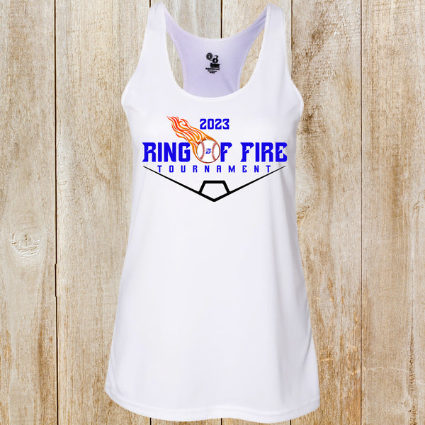 Ring of Fire tournament women's performance tank