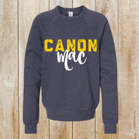 Canon Mac Crewneck Youth Sweatshirt