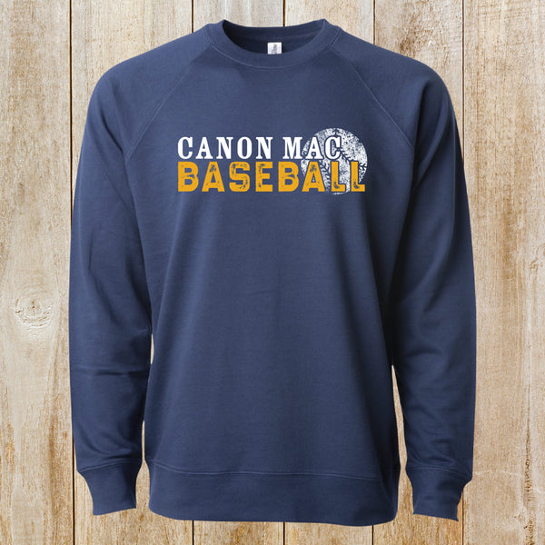 CM baseball crewneck sweatshirt