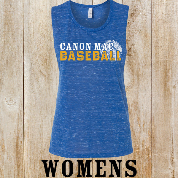CM baseball Womens Muscle Tank