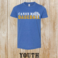 CM baseball youth tee
