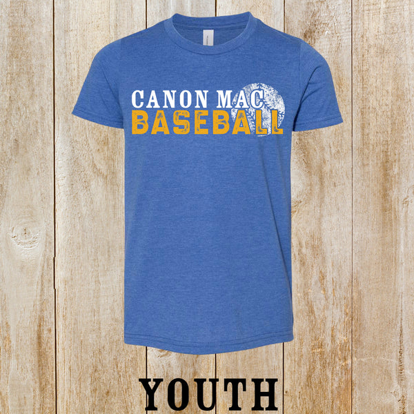 CM baseball youth tee