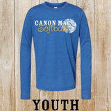CM softball Youth or Unisex long-sleeved tee