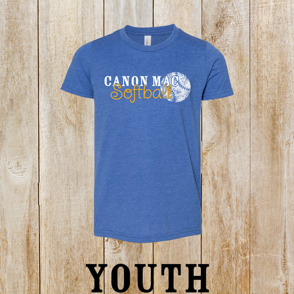 CM softball youth tee