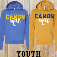 Canon Mac youth hoodie