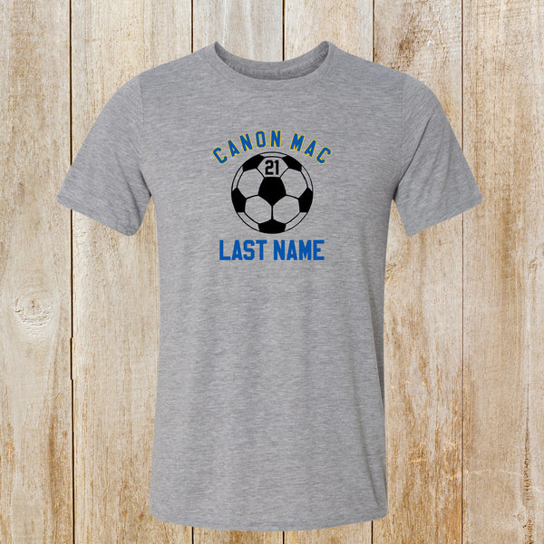 Canon Mac Soccer custom T-shirt
