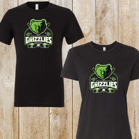Grizzlies tri-blend tee - Youth, Women's, and Unisex