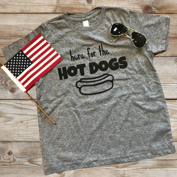 Kids hot dog t-shirt