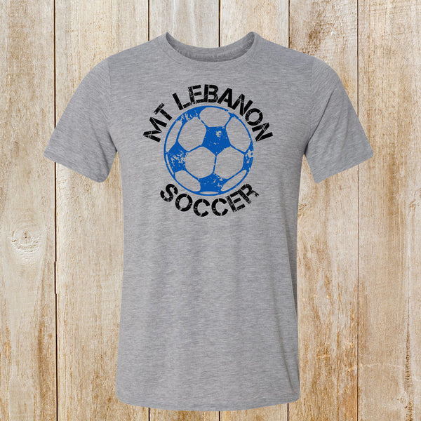 Mt. Lebanon Grunge Short-Sleeved T-shirt