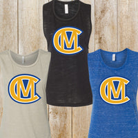 CM logo Womens Muscle Tank