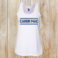 Canon Mac women's performance racerback tank