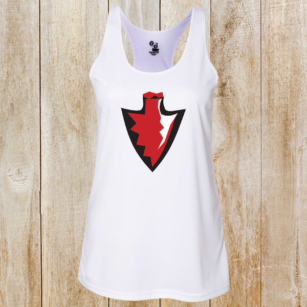 Peters Arrowhead women's performance racerback tank